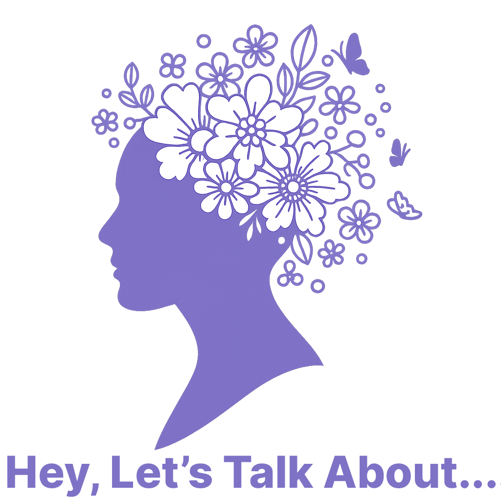 Hey, Let's Talk About logo